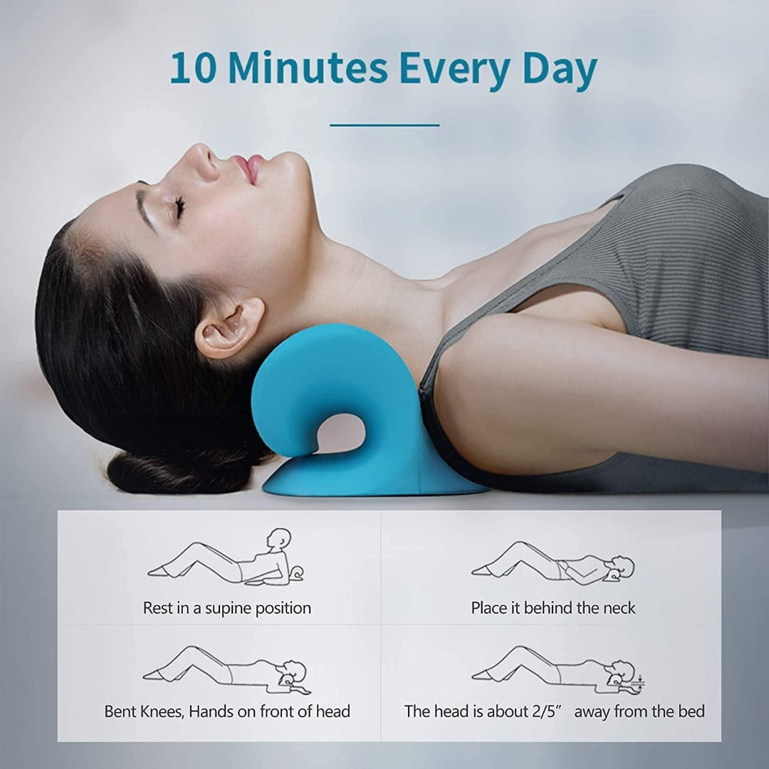 SpinePro™ Cervical Neck Traction Pillow | Posture Corrector