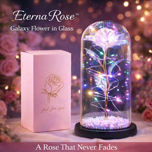 EternaRose™ Galaxy Flower in Glass