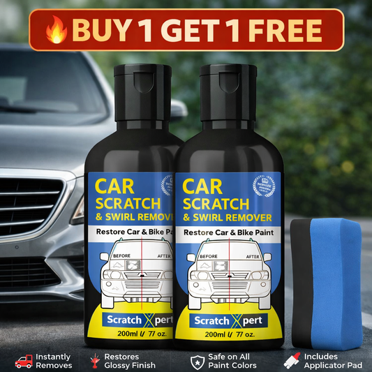 ScratchXpert Car Scratch Removal Cream - Restores Your Car Shine Instantly (BUY 1 GET 1 FREE)
