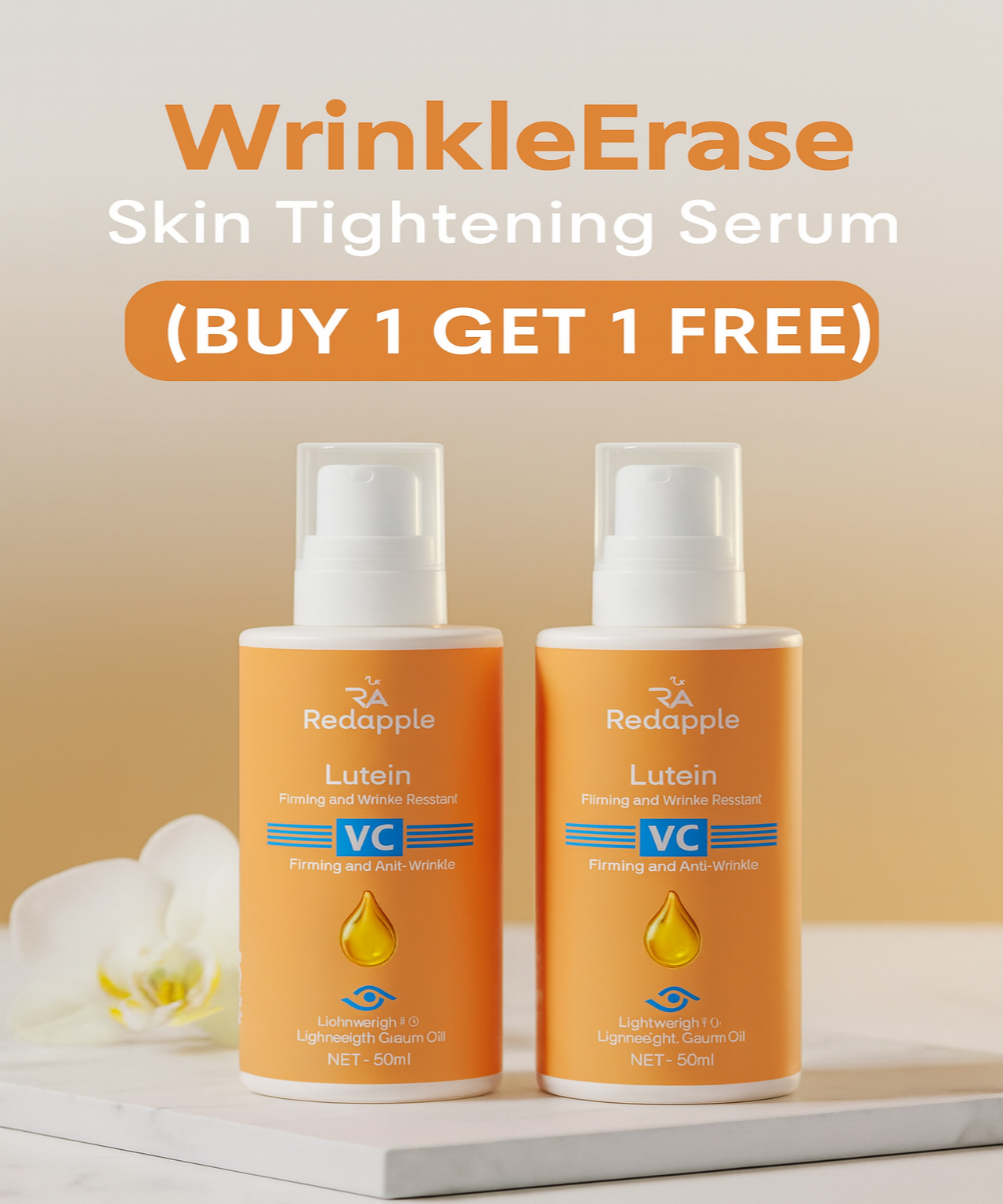 Lutein Firming & Anti-Wrinkle Serum | (BUY 1 GET 1 FREE)