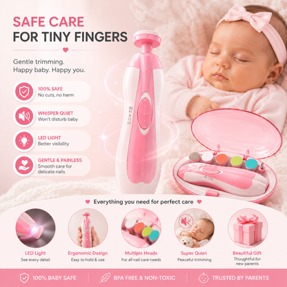 TinyHands™ Baby Nail Trimmer 👶 Safe Care For Tiny Fingers