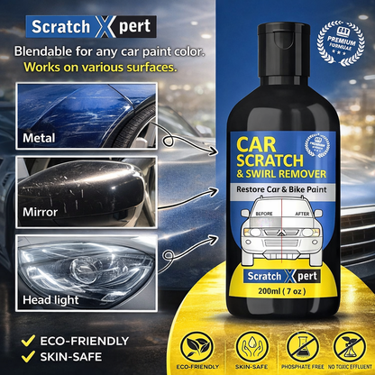 ScratchXpert Car Scratch Removal Cream - Restores Your Car Shine Instantly (BUY 1 GET 1 FREE)