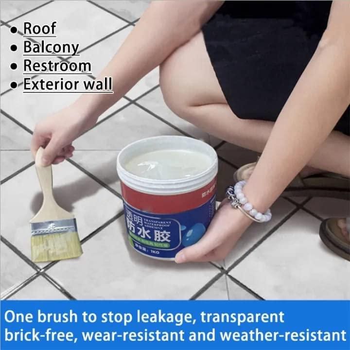 Invisible Waterproof Glue 200ml Each (Pack Of 2)