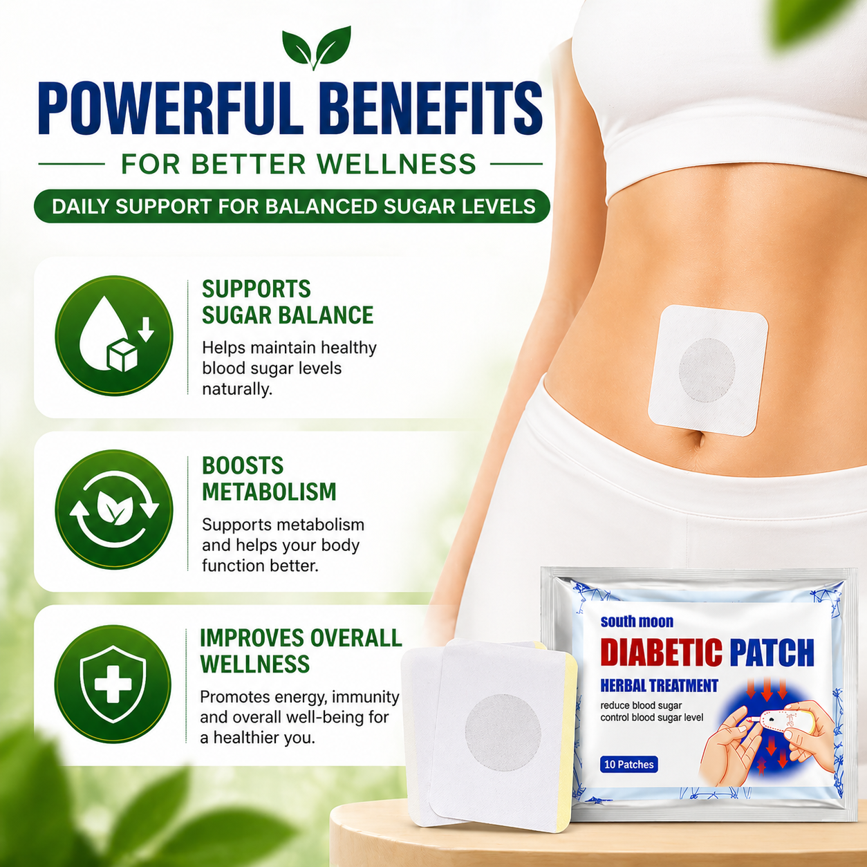 Blood Sugar Control Diabetic Patches |🔥BUY 1 GET 1 FREE🔥