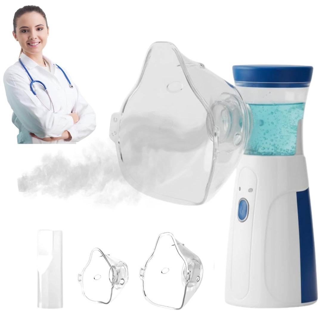 BreatheEasy™ Portable Mesh Nebulizer for Kids & Adults
