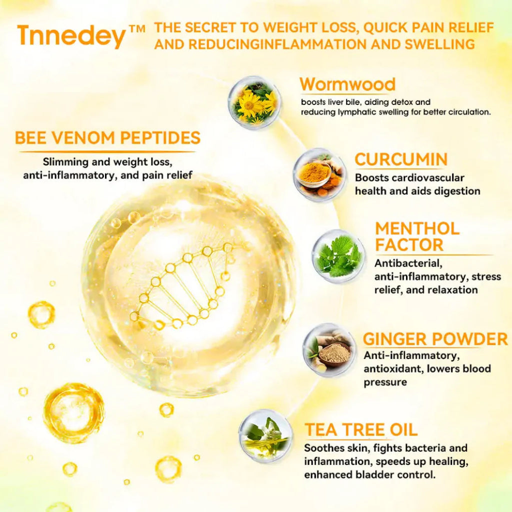 Bee Venom Lymphatic Drainage & Slimming Foot Patches 🌿
