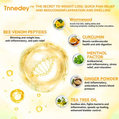 Bee Venom Lymphatic Drainage & Slimming Foot Patches 🌿