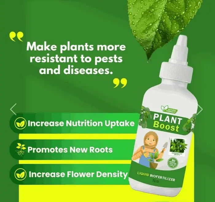 Plant Boost Liquid Biofertilizer For All Crops,Organic (Pack Of 4)