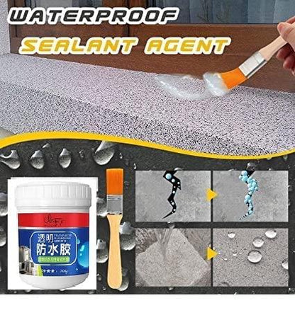 Invisible Waterproof Glue 200ml Each (Pack Of 2)