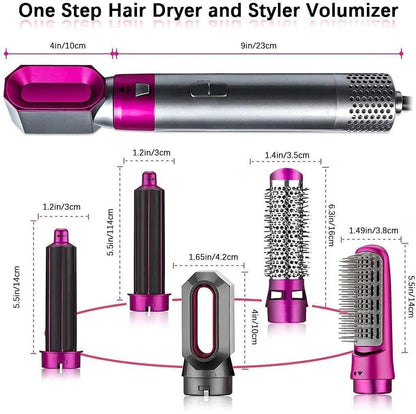5 In 1 Hair Dryer Brush Multifunctional Hot Air Styler Hair Tools