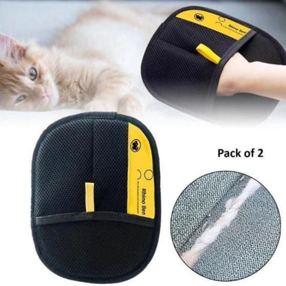 Pet Fur Remover Glove – Reusable Grooming Glove for Cats &amp; Dogs