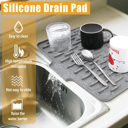 Silicone Dish Drying Mat |🔥Flat 50% Savings🔥