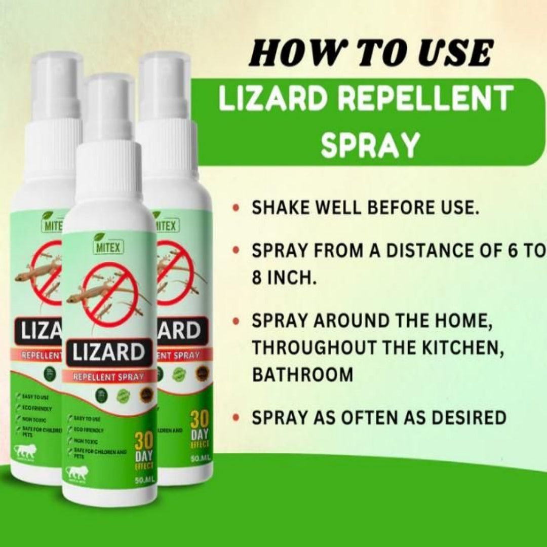 Lizard Repellent Spray | Buy 1 Get 2 Free