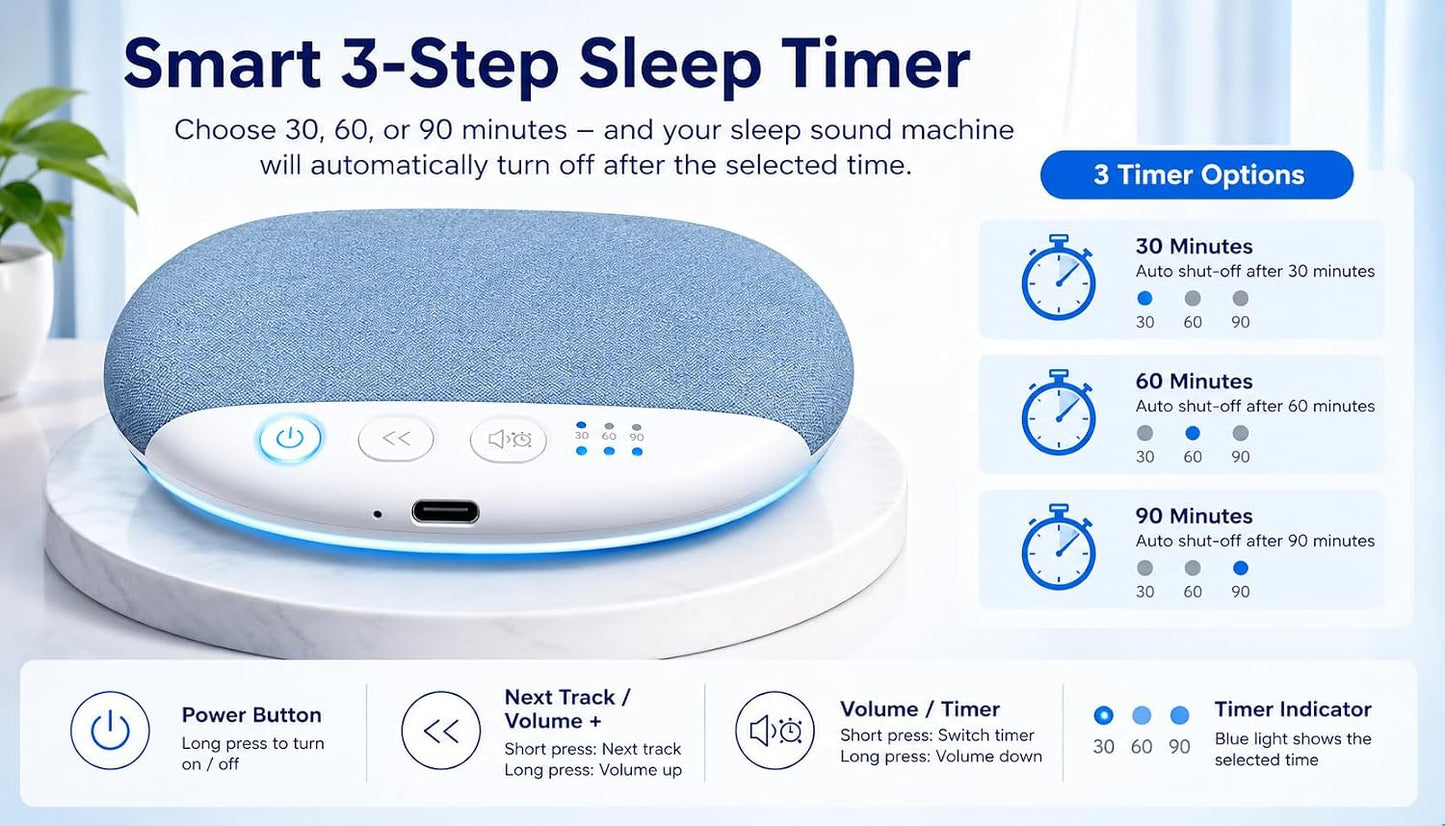 Bluetooth Pillow Speaker for Sleeping