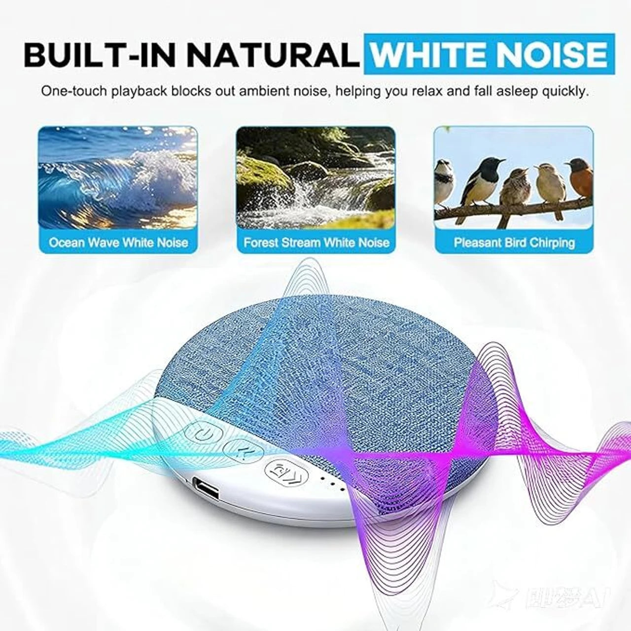 Bluetooth Pillow Speaker for Sleeping