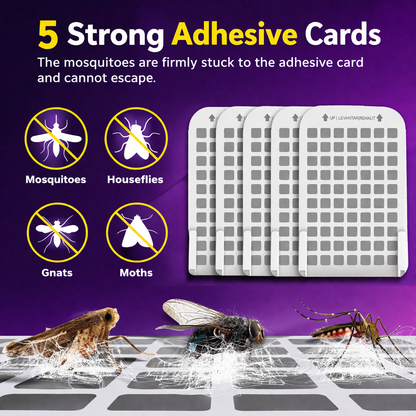 ZeroBite™ UV Mosquito & Flying Insect Trap – Get 5 Glue Pads FREE