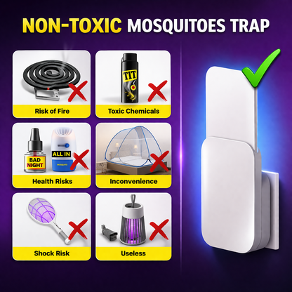 ZeroBite™ UV Mosquito & Flying Insect Trap – Get 5 Glue Pads FREE