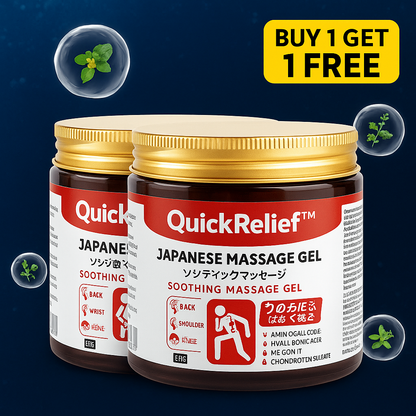 ⭐ QuickRelief™ Japanese Pain Relief Gel – Buy 1 Get 1 FREE