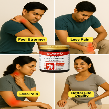 ⭐ QuickRelief™ Japanese Pain Relief Gel – Buy 1 Get 1 FREE