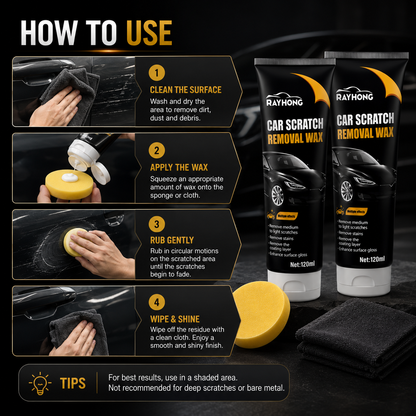 ScratchAway™ Car Scratch Repair Wax | Buy 1 Get 1 FREE