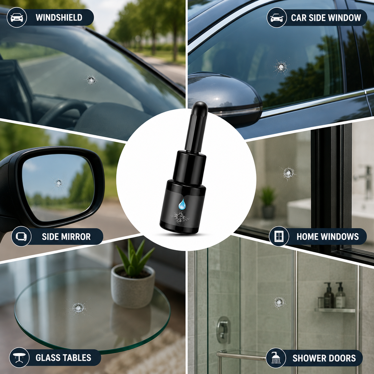GlassGuard™ Windshield Crack Repair Kit | Buy 1 Get 1 FREE