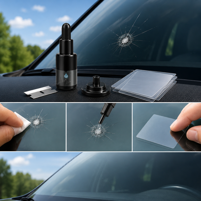 GlassGuard™ Windshield Crack Repair Kit | Buy 1 Get 1 FREE