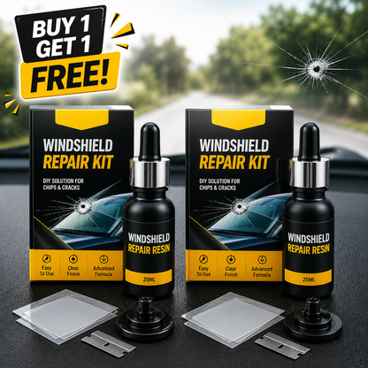 GlassGuard™ Windshield Crack Repair Kit | Buy 1 Get 1 FREE