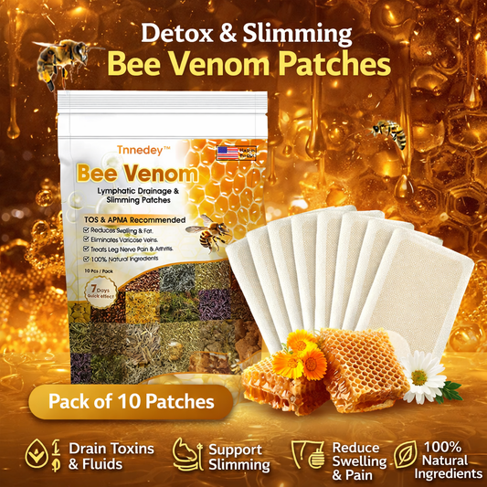 Bee Venom Lymphatic Drainage & Slimming Foot Patches 🌿