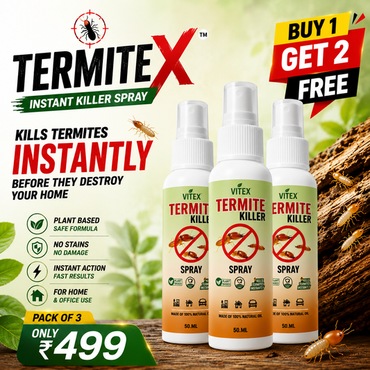☠️ TermiteX™ Instant Killer Spray 🔥 BUY 1 GET 2 FREE
