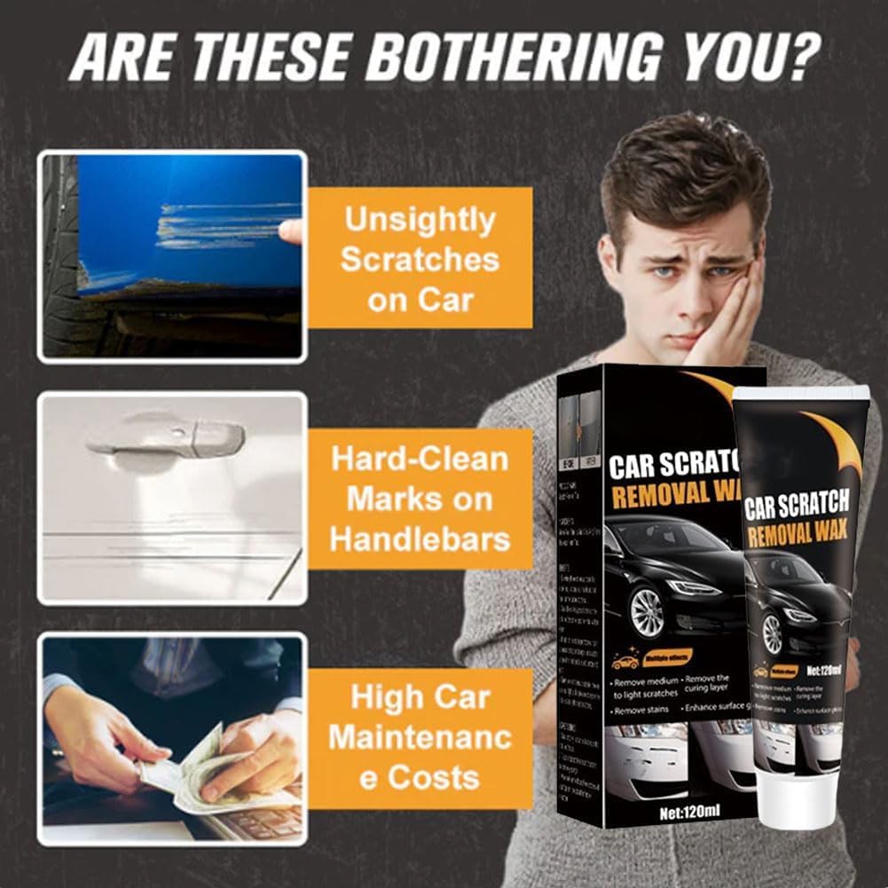 Vehicles, Car Scratch Remover Wax For Deep Scratches (Pack Of 2)