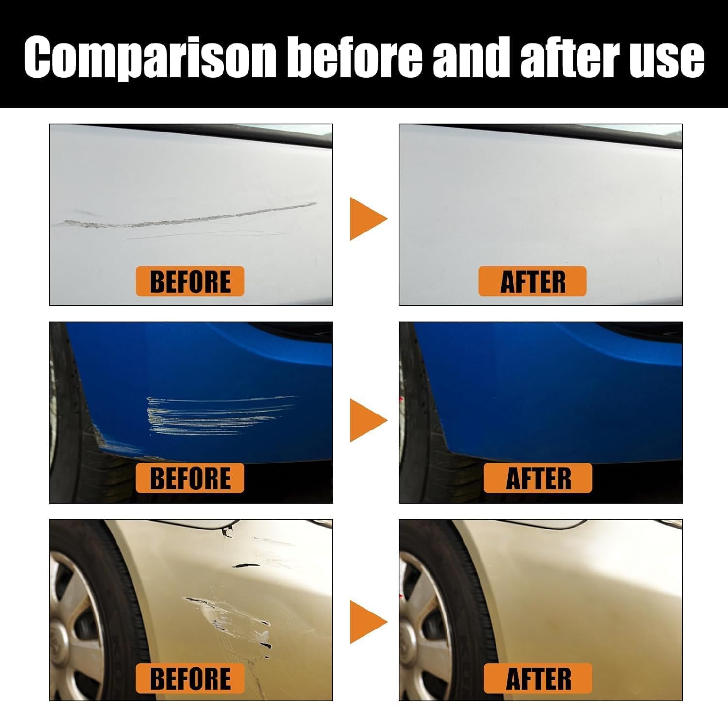 Vehicles, Car Scratch Remover Wax For Deep Scratches (Pack Of 2)