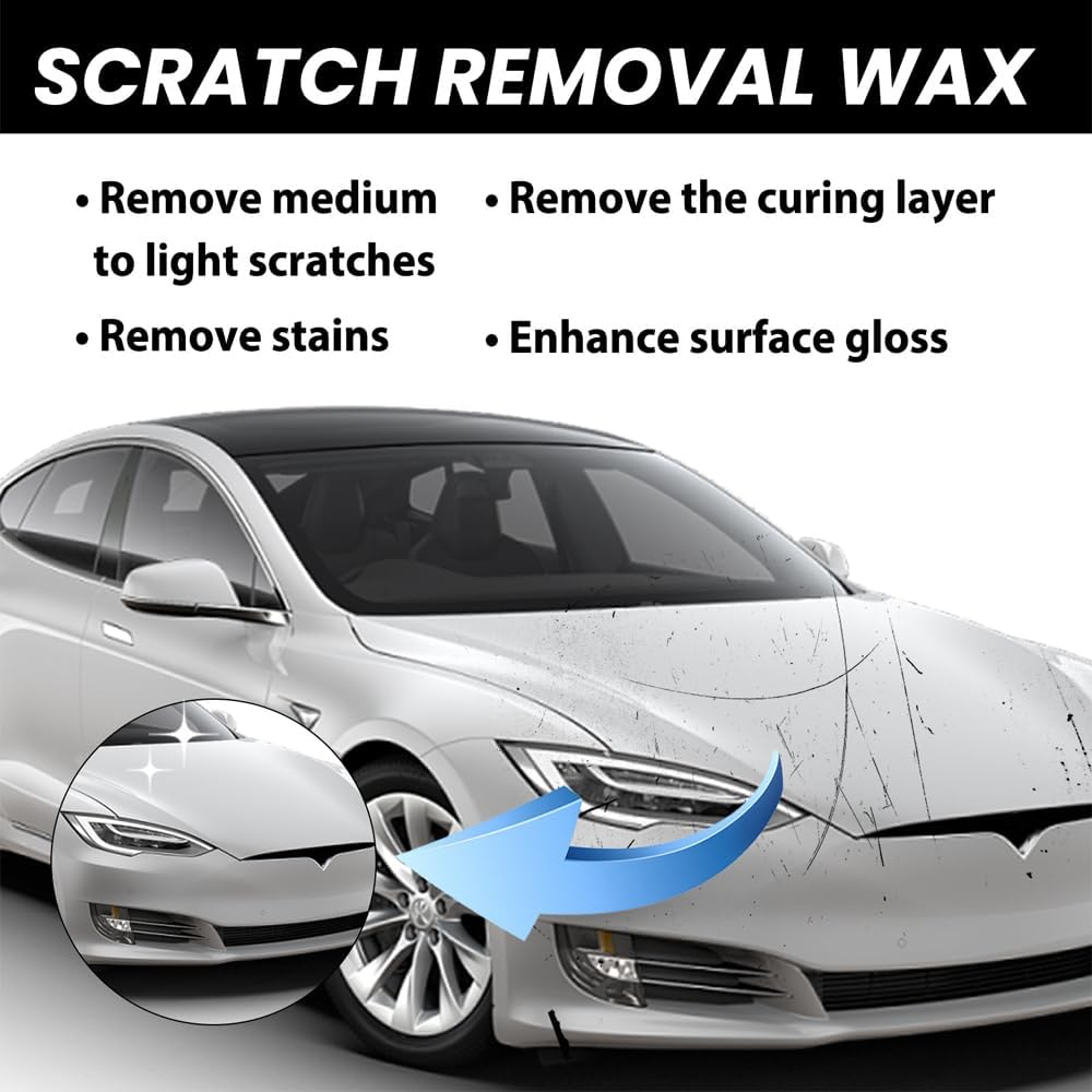 Vehicles, Car Scratch Remover Wax For Deep Scratches (Pack Of 2)