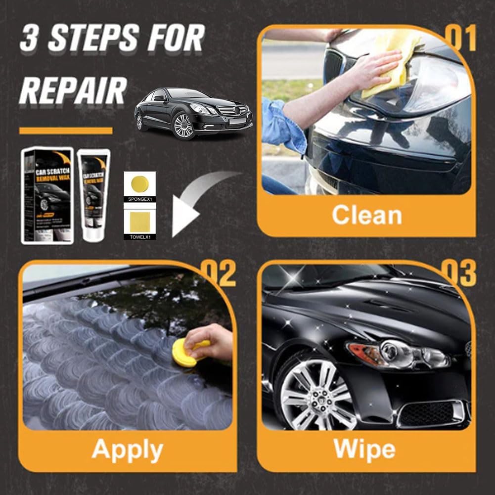 Vehicles, Car Scratch Remover Wax For Deep Scratches (Pack Of 2)