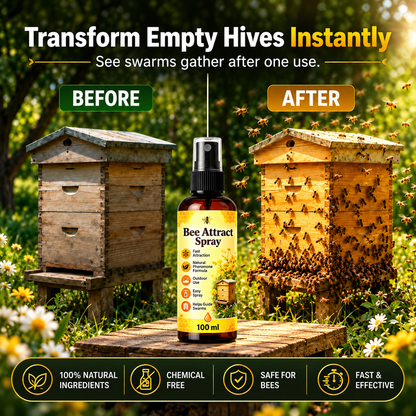 Natural Outdoor Bee Attractant Spray Buy 1 Get 1 Free