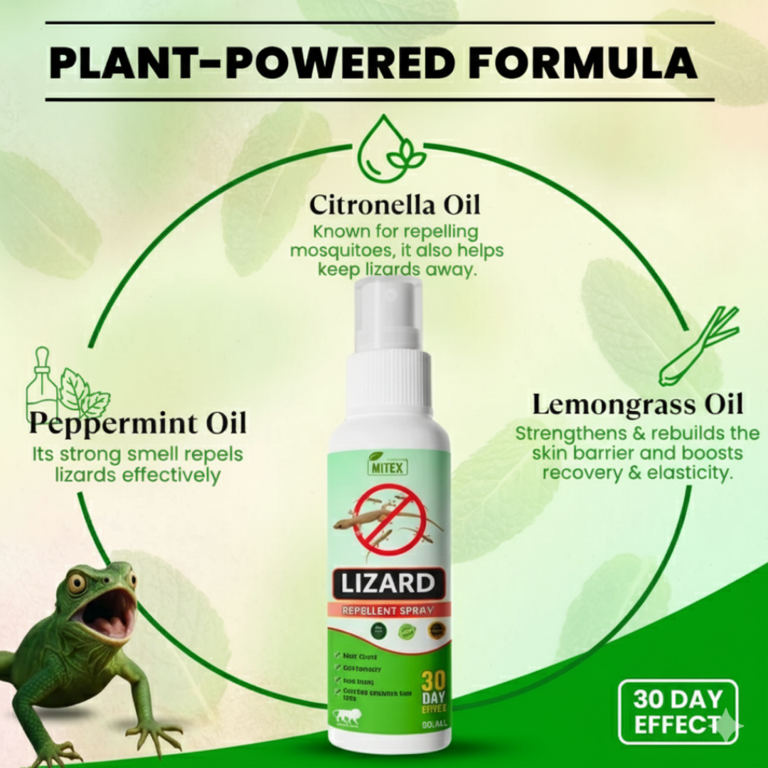 Lizard Repellent Spray | Buy 1 Get 2 Free