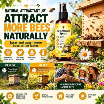 Natural Outdoor Bee Attractant Spray Buy 1 Get 1 Free