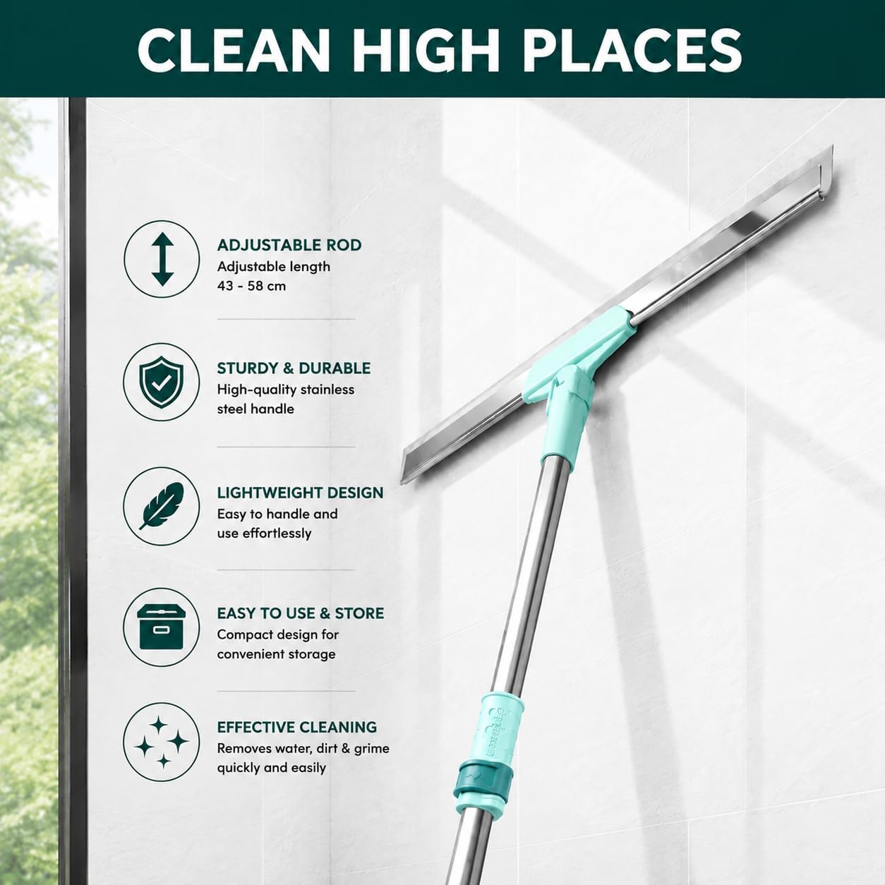 Wiper Mop for Floor Cleaning