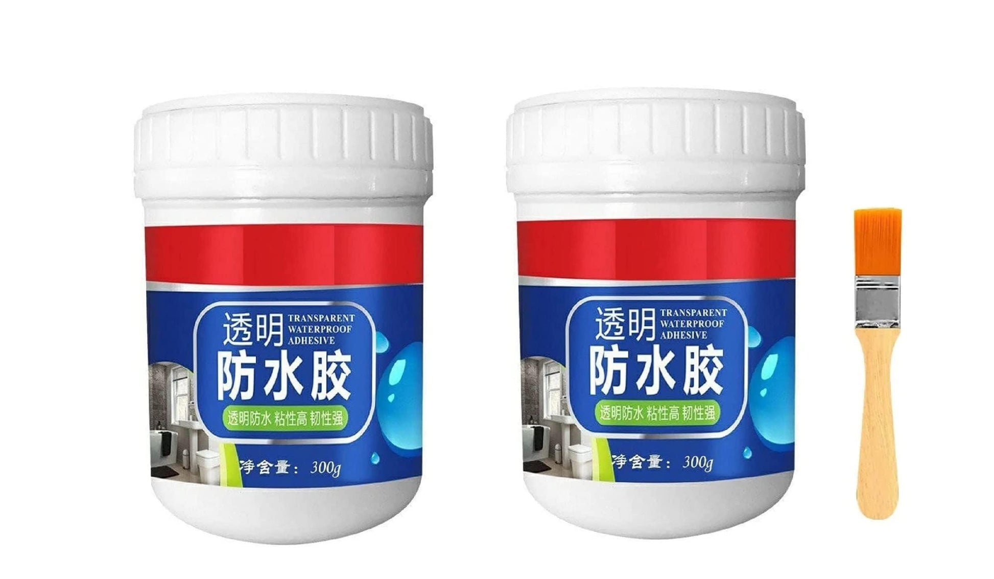 Invisible Waterproof Glue 200ml Each (Pack Of 2)