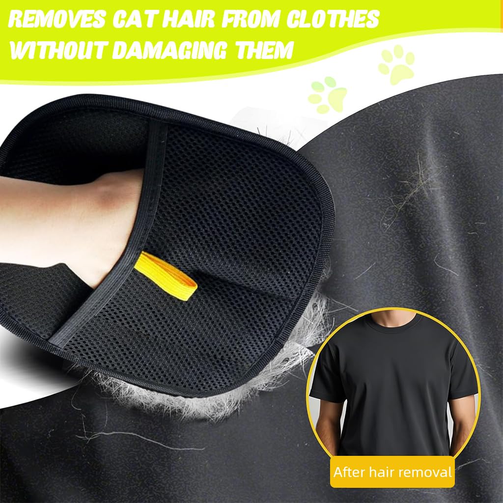 Pet Fur Remover Glove – Reusable Grooming Glove for Cats &amp; Dogs