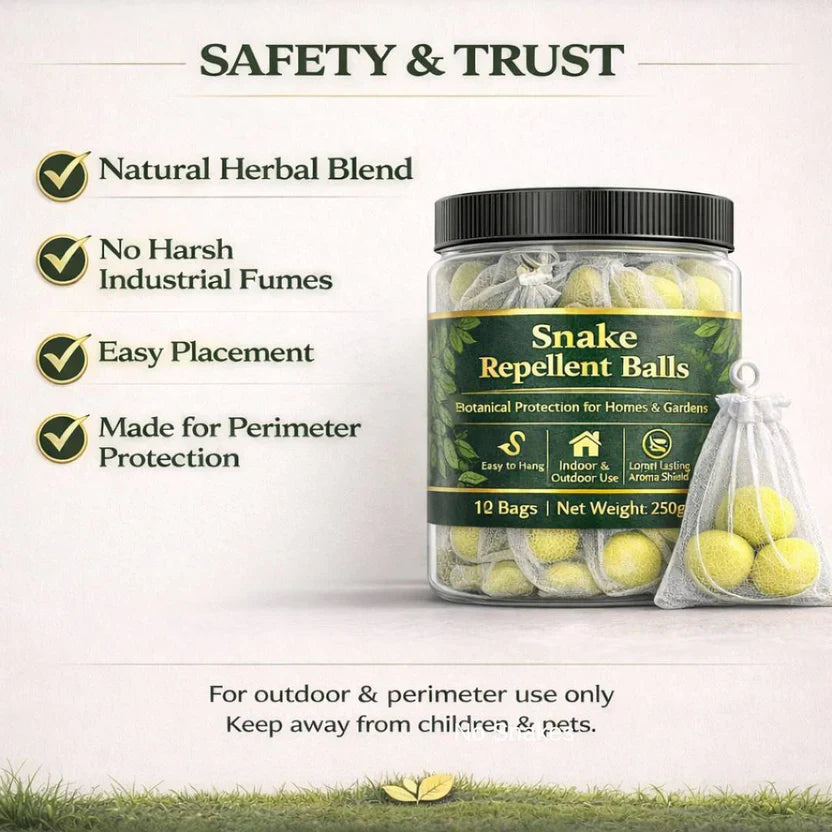 SnakeShield™ Herbal Snake Repellent Balls |  Buy 1 Get 1 FREE