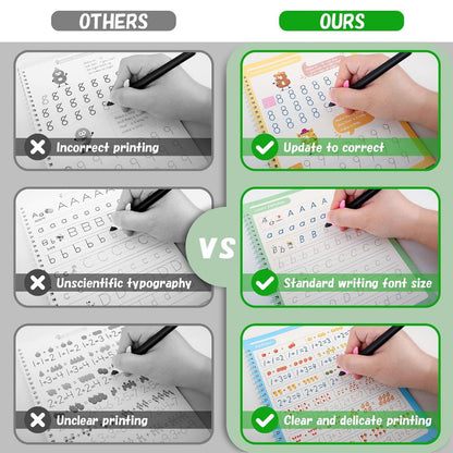 Magic Practice Book  💫Set of 4 Books🔥