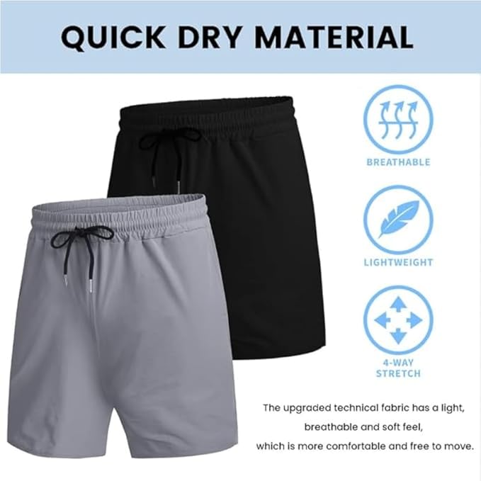 Just Dropped Lycra Shorts Men (Pack of 4) - Size = S