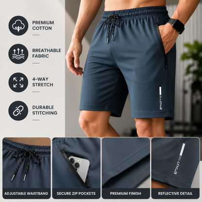 ComfortX™ Cotton Comfort Shorts ⚡ Premium Pack of 4 Everyday Comfort